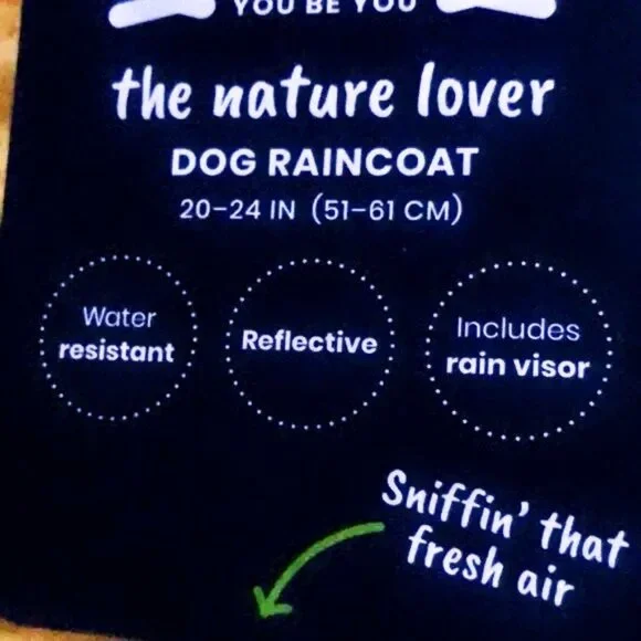 Youly Reflective Dog Rain Jacket, Sz XXL, NWT - Picture 6 of 6